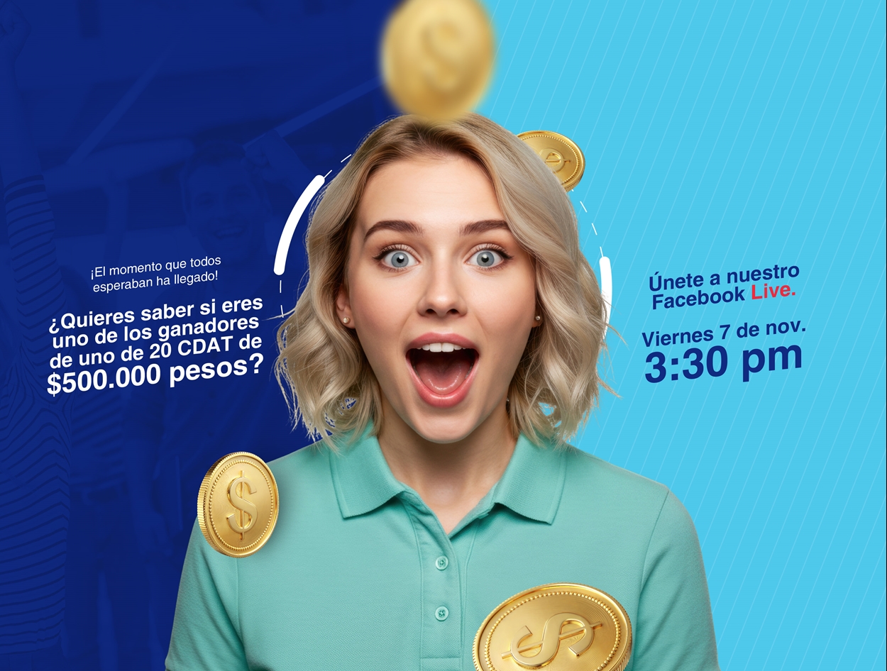 SORTEO 20 CDAT DE 500.000