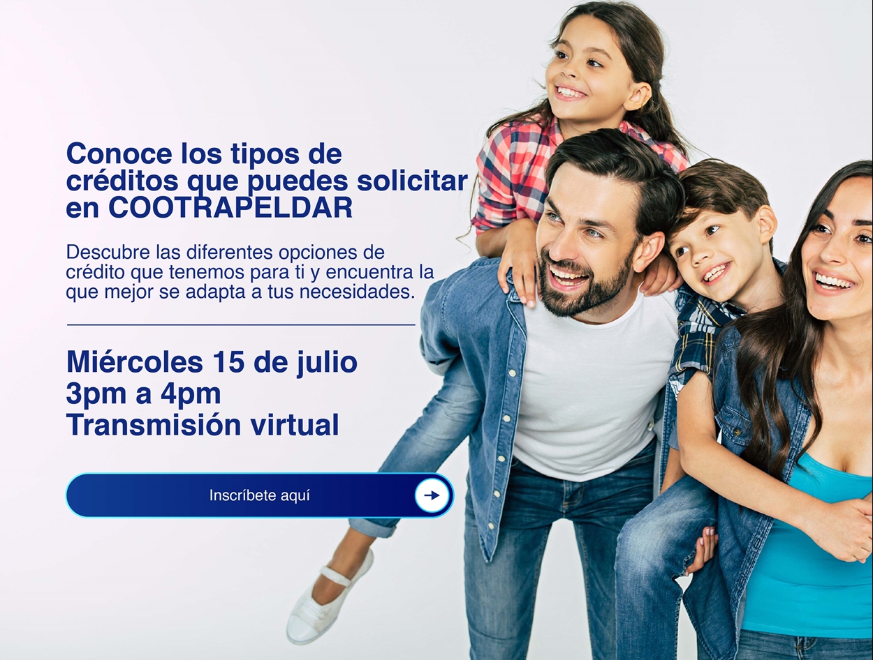 CHARLA VIRTUAL TIPOS DE CRÉDITOS 