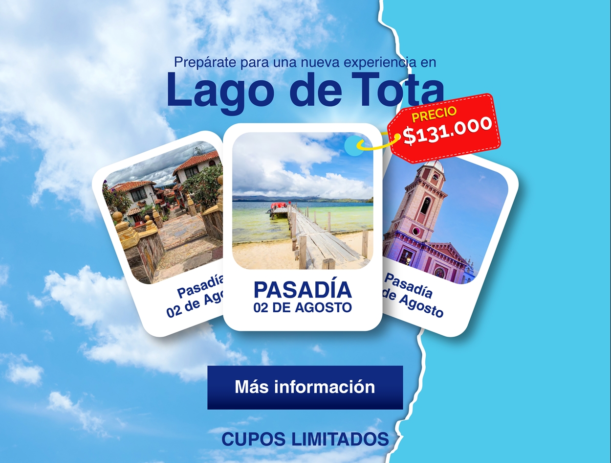 Pasadía Lago de Tota 