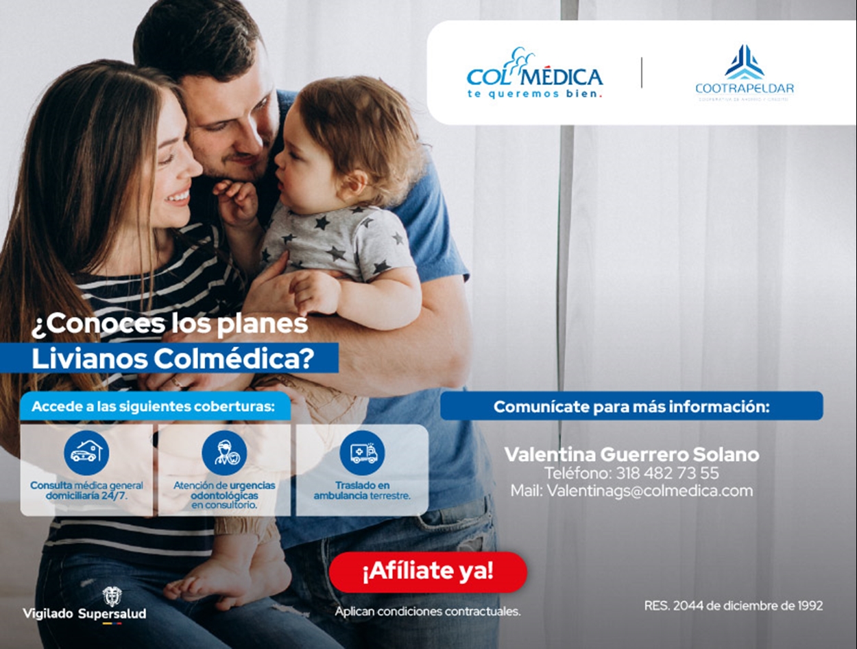 PLANES LIVIANOS COLMEDICA 